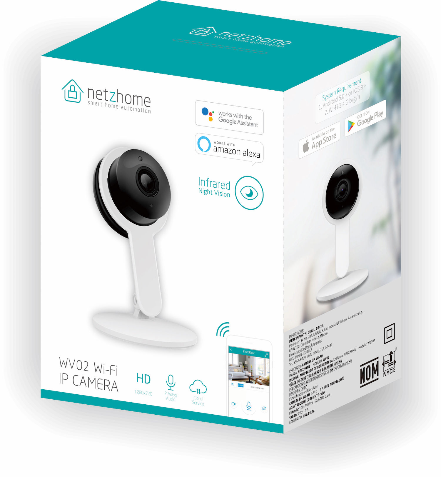 WV02 packing rendering